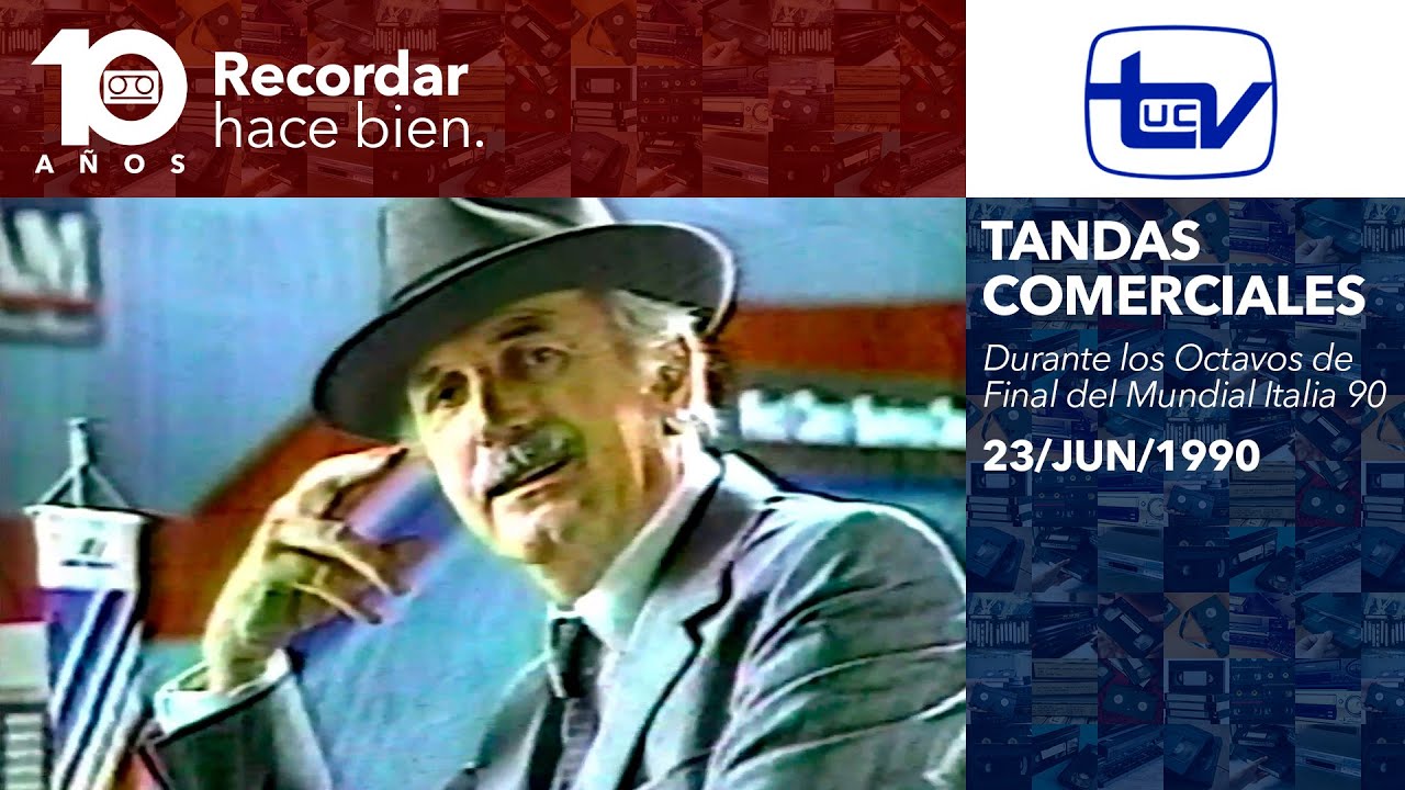 Tandas Comerciales Canal 13 (23 de Junio de 1990)