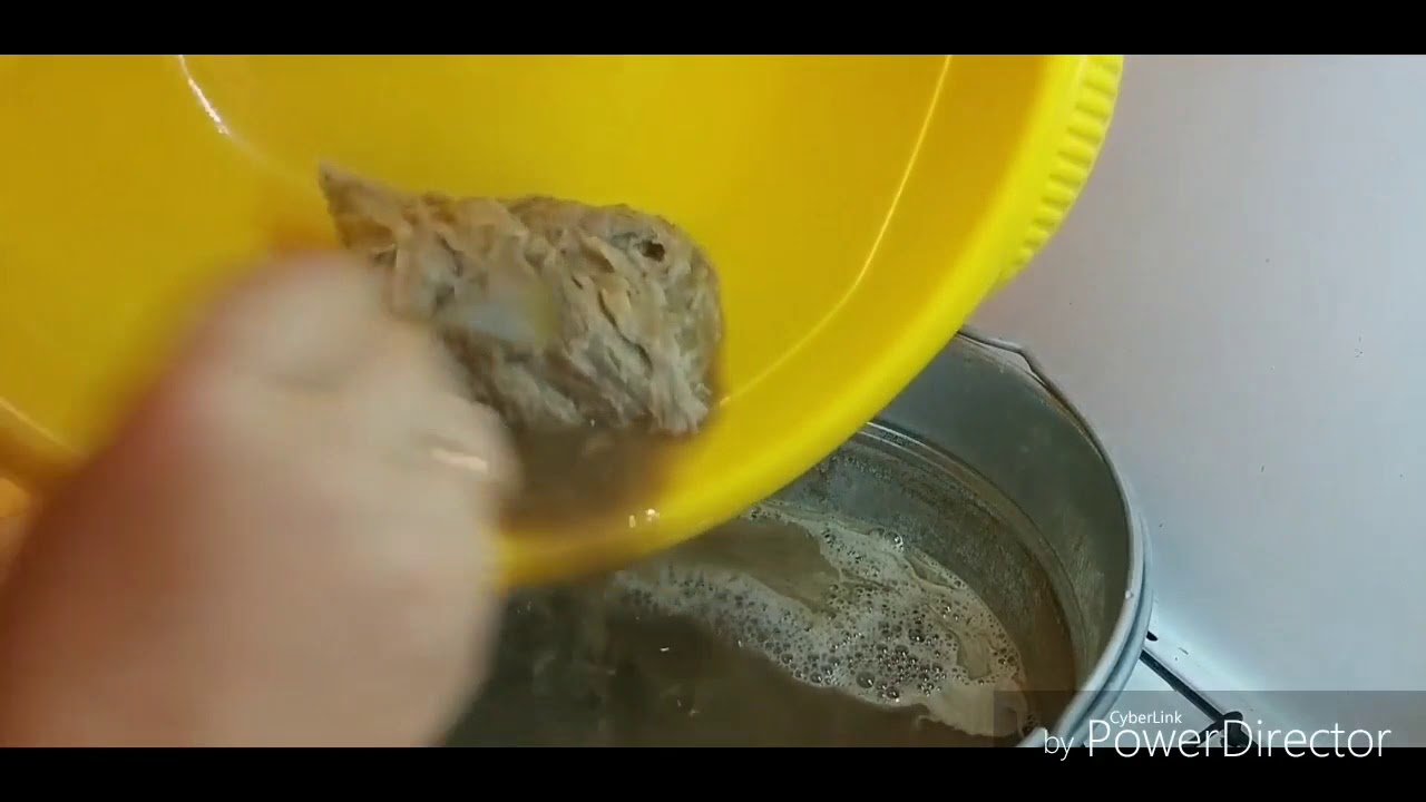 Давайте сварим овечью шерсть.