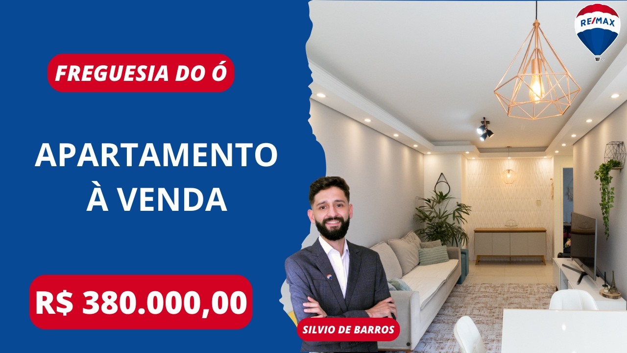 Apartamento com 2 dormitórios à venda na Freguesia do Ó!
