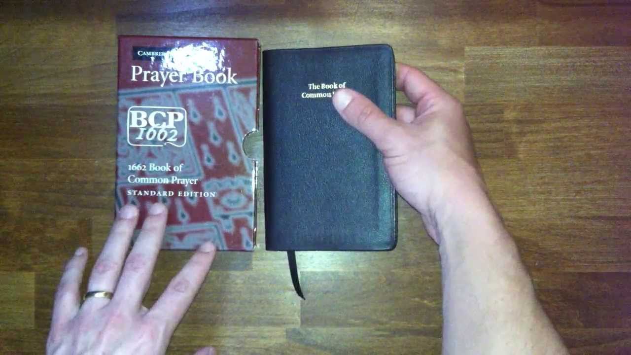 Cambridge 1662 Book of Common Prayer Standard Edition Black French Morocco