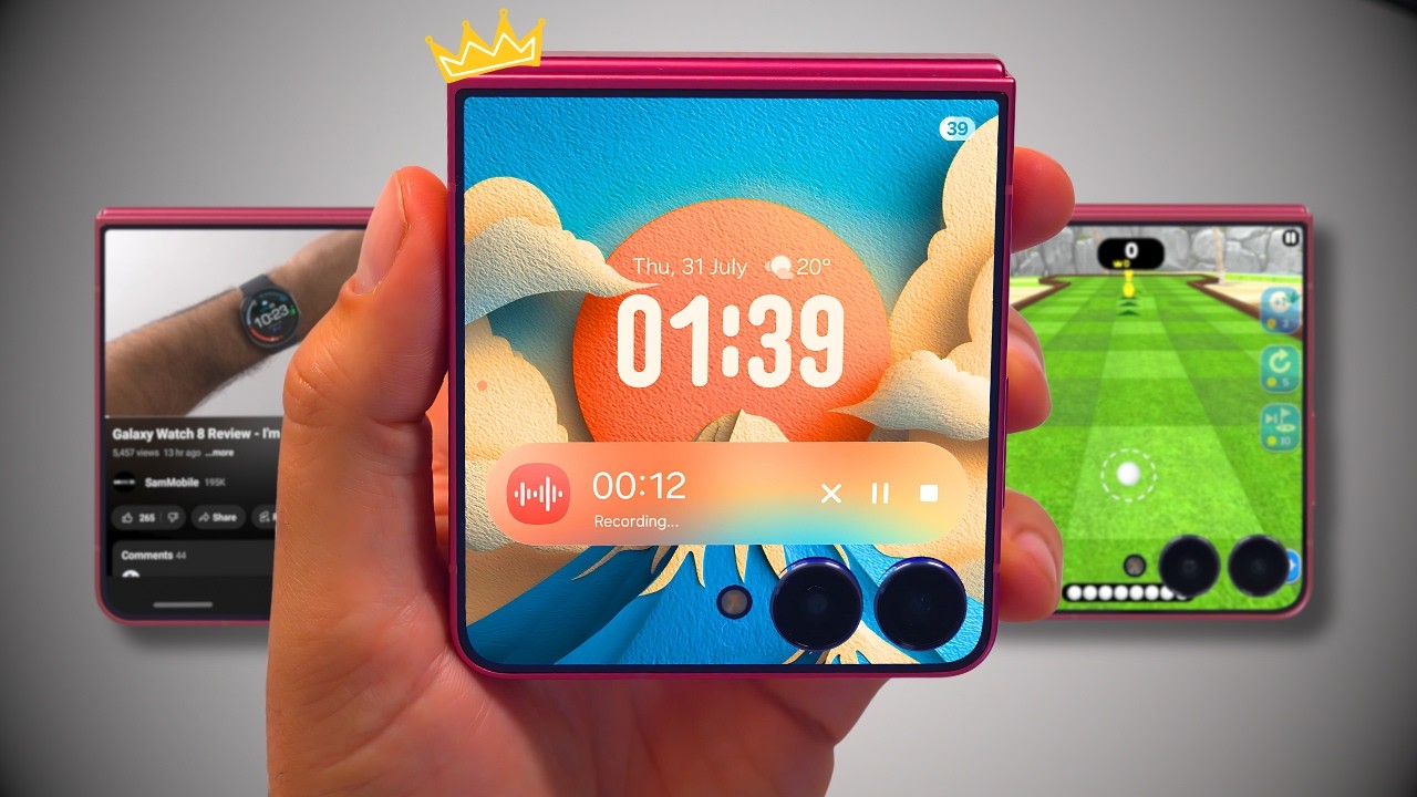 EVERYTHING you can do on the Z Flip 7 Cover Screen!