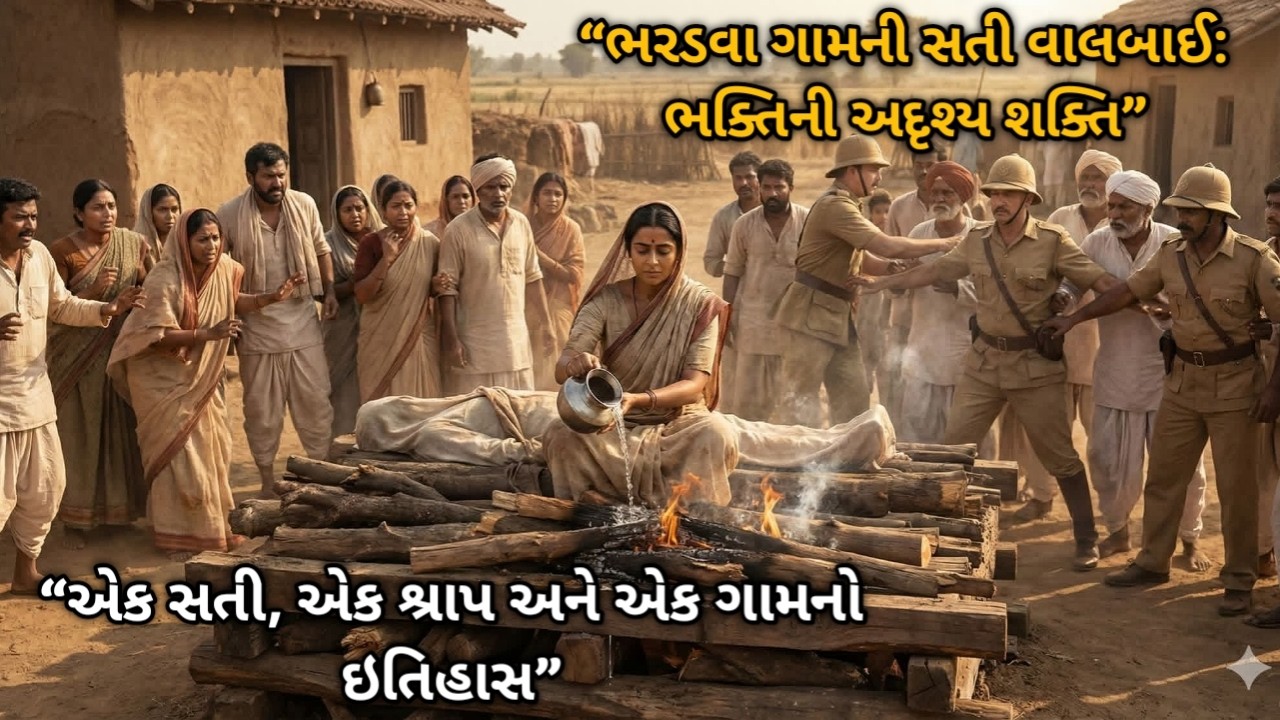 “એક સતી, એક શ્રાપ અને એક ગામનો ઇતિહાસ”//bhardva Village old history sati valbai
