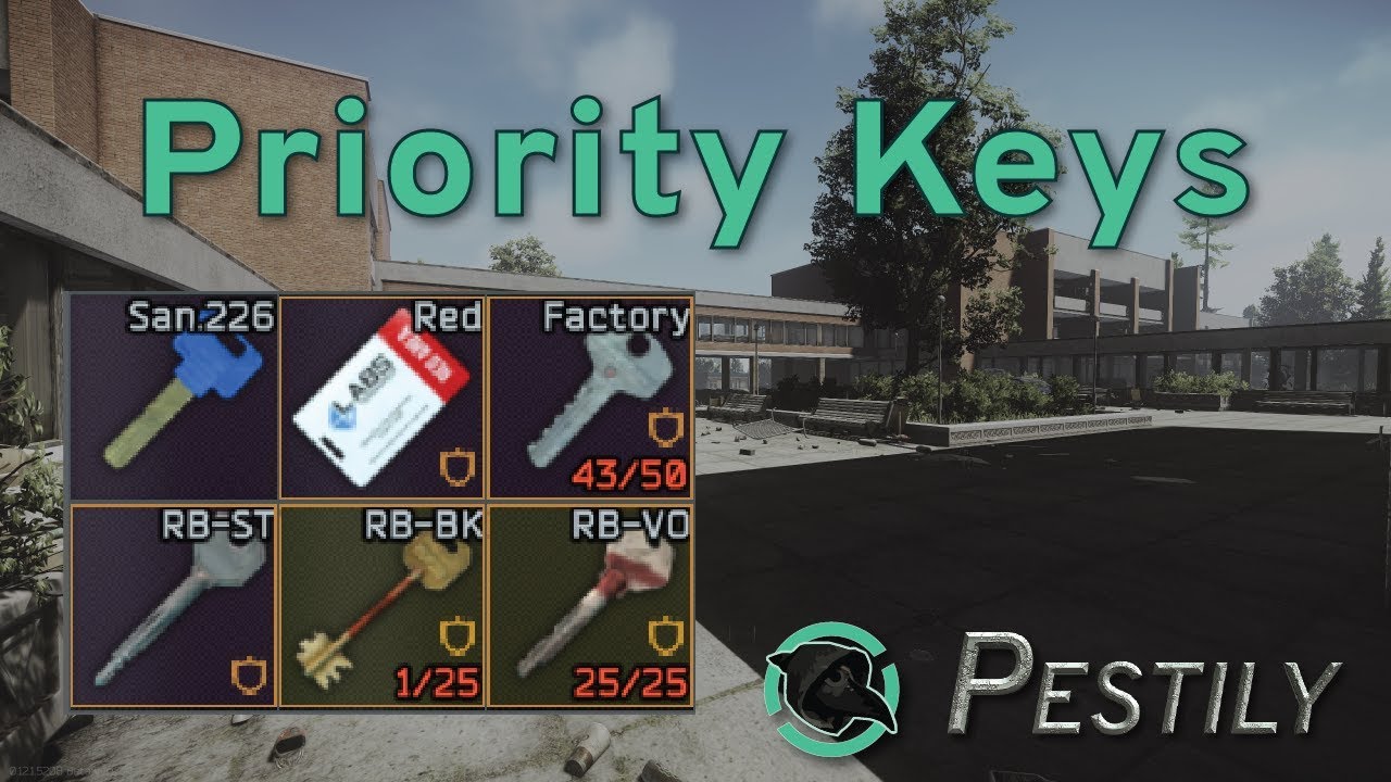 Priority Keys v.12 - Guide - New Players Guide - Escape from Tarkov