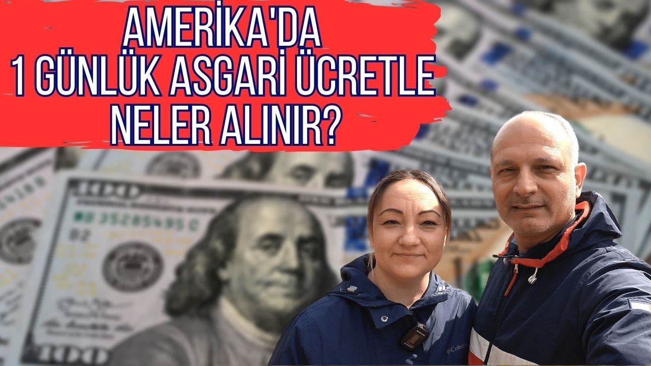 Amerika'da Asgari Ücretle Geçinilir mi? Doların Alım Gücü? #amerikadayasam #greencard ~56