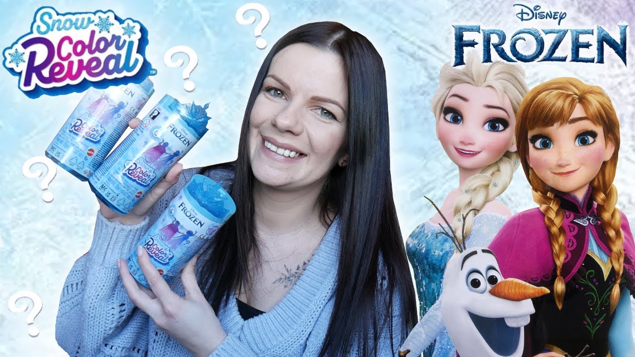 CAŁY DZIEŃ ZE SNOW COLOR REVEAL -  KRAINA LODU❄️☃️⛄ *UNBOXING* #krainalodu #frozen