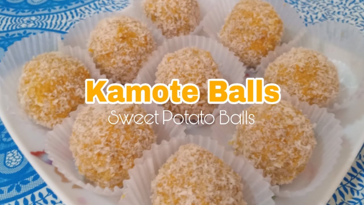 KAMOTE BALLS RECIPE | SWEET POTATO BALLS [Yummy And Sweets]
