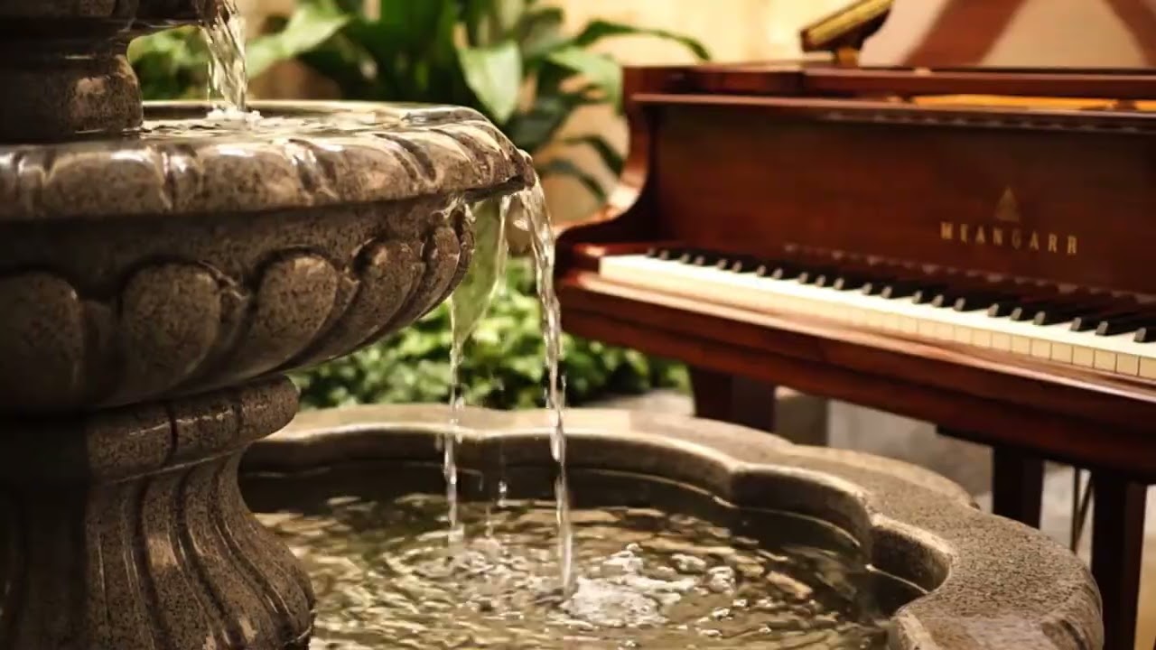 Bamboo Water Fountain Ambience for Meditation Deep Sleep Nature Sounds