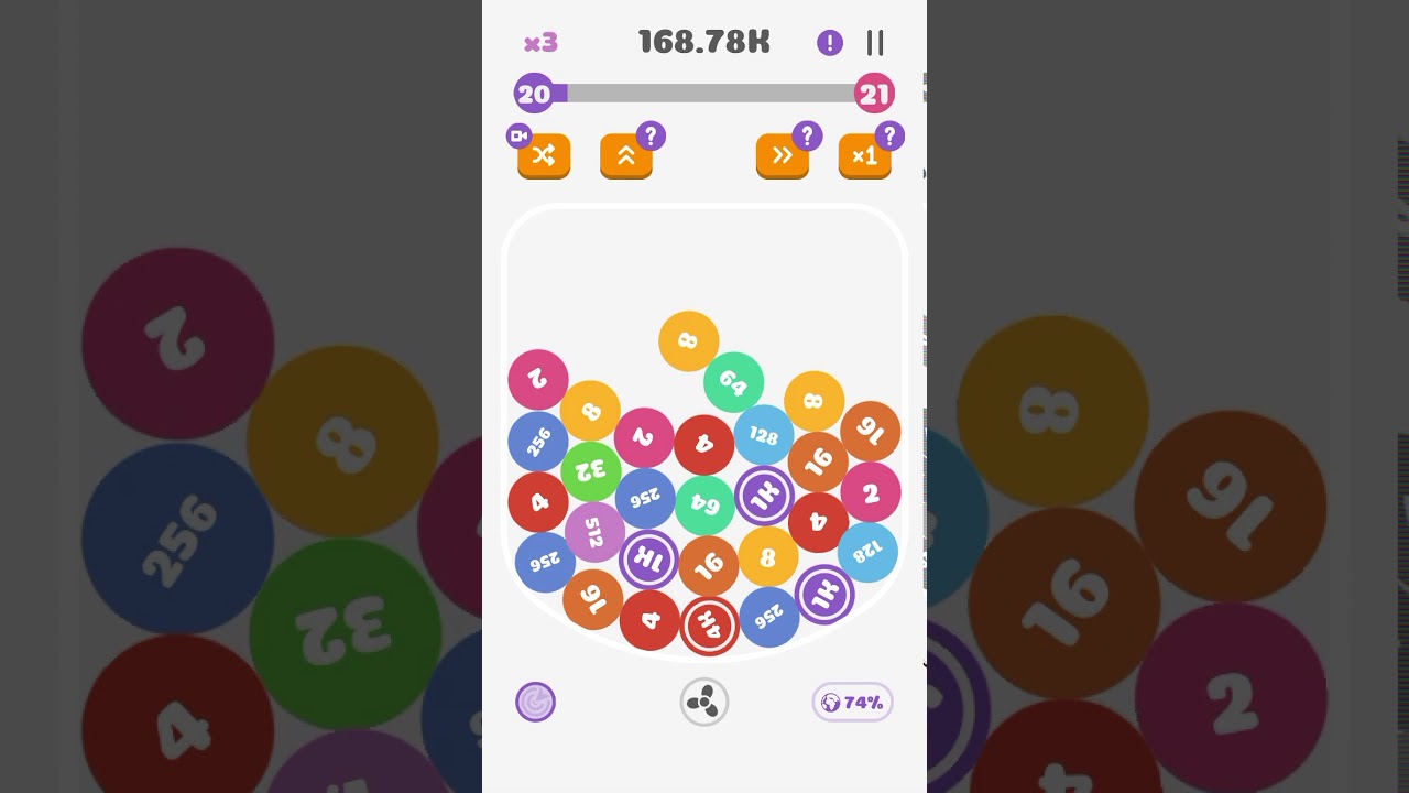 Gravity Pops! Video game ( Popcore Games) | Best Game For Time Pass #shorts