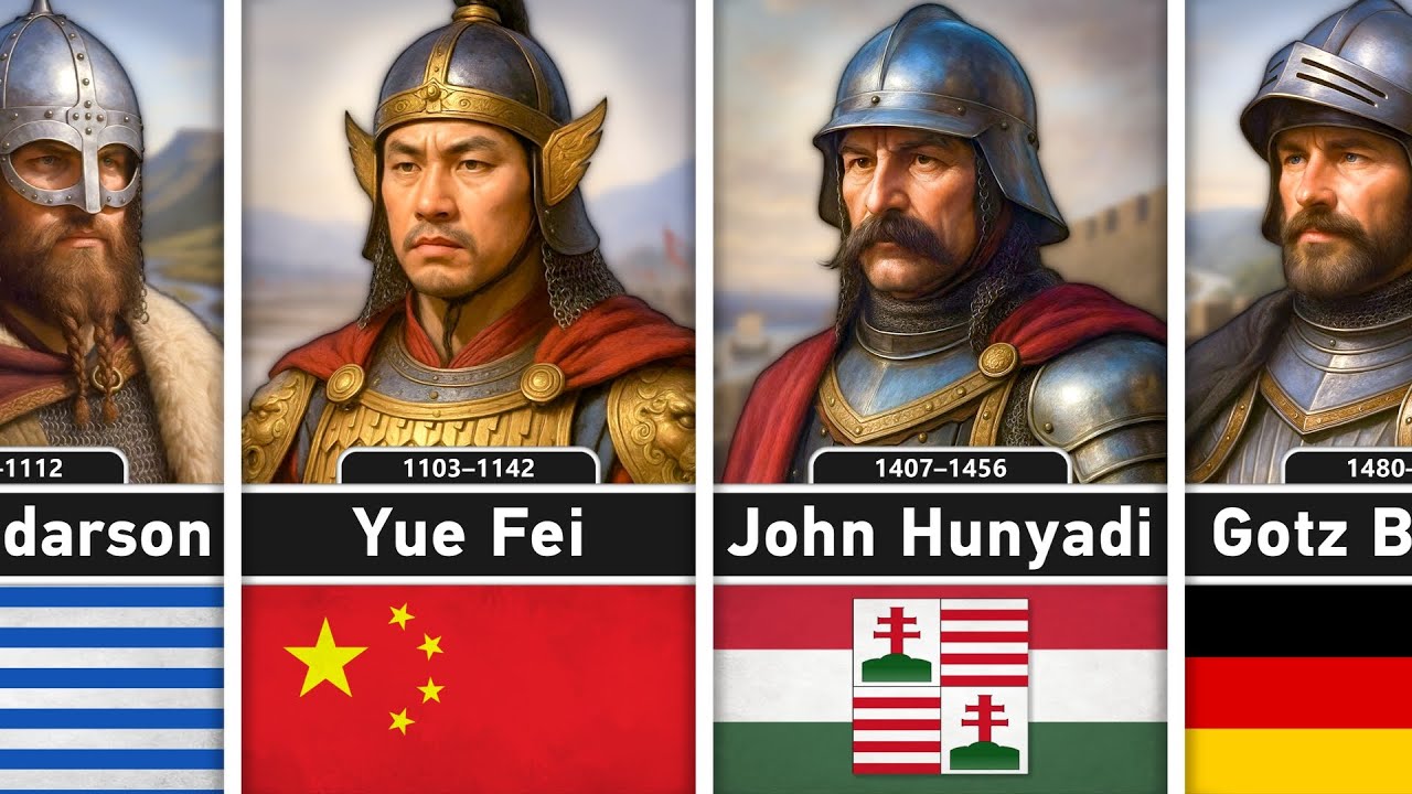 60 Greatest Warriors in World History! Some of Them You Won't Believe Existed!