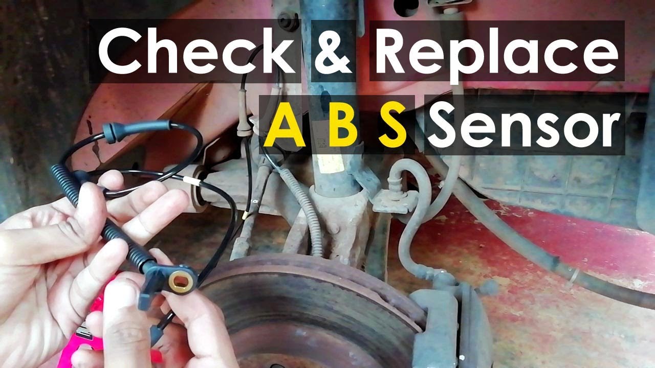 Check and Replace ABS Sensor Easily at Home | Ford Fiesta Figo Focus | Replace wheel speed sensor