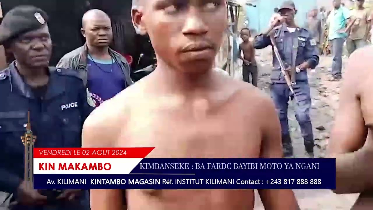 KIMBANSEKE BA FARDC BAYIBI MOTO YA NGANI