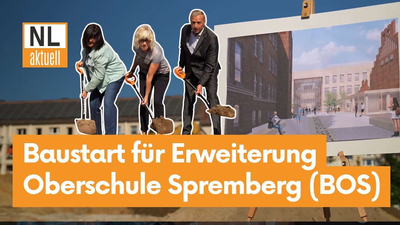 Spremberg | Spatenstich f&uuml;r Erweiterungsbau Berufsorientierende Oberschule & neuer Bildungscampus