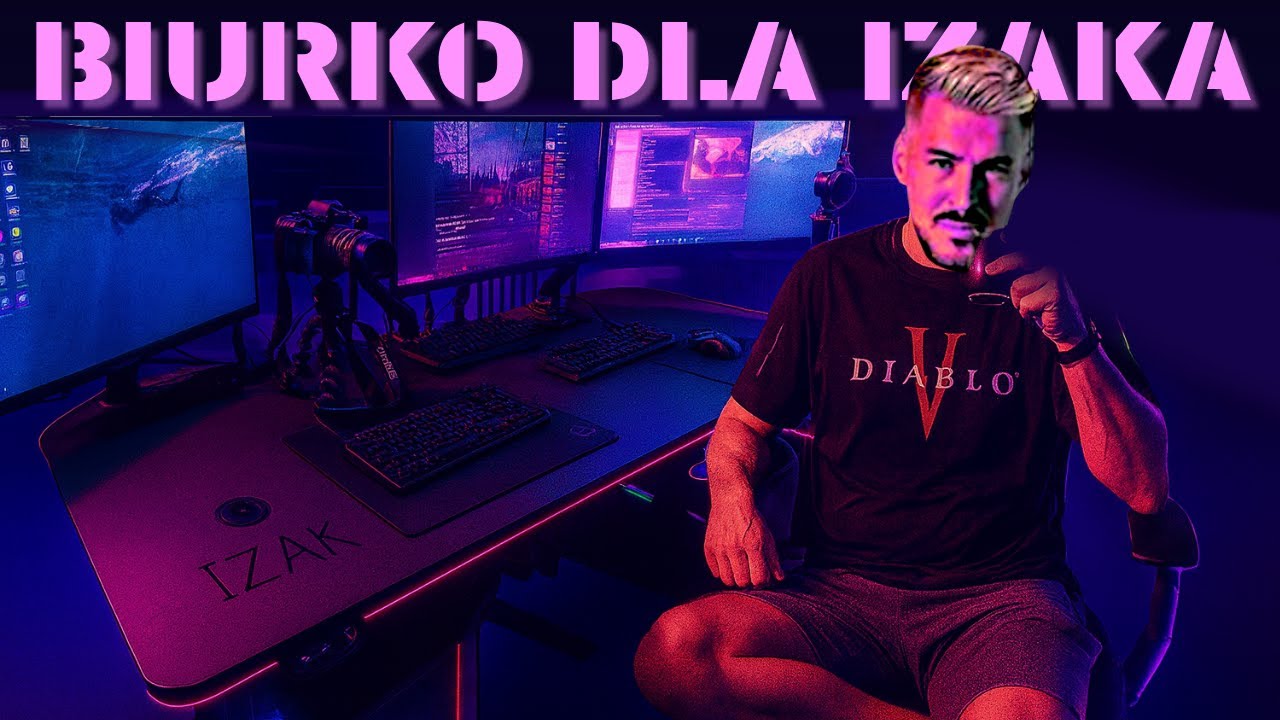 Biurko gamingowe dla IZAK-a. Od graczy dla graczy by EliteDesk