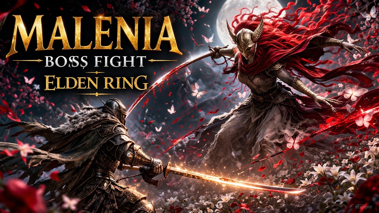 ELDEN RING MALENIA BOSS FIGHT PC