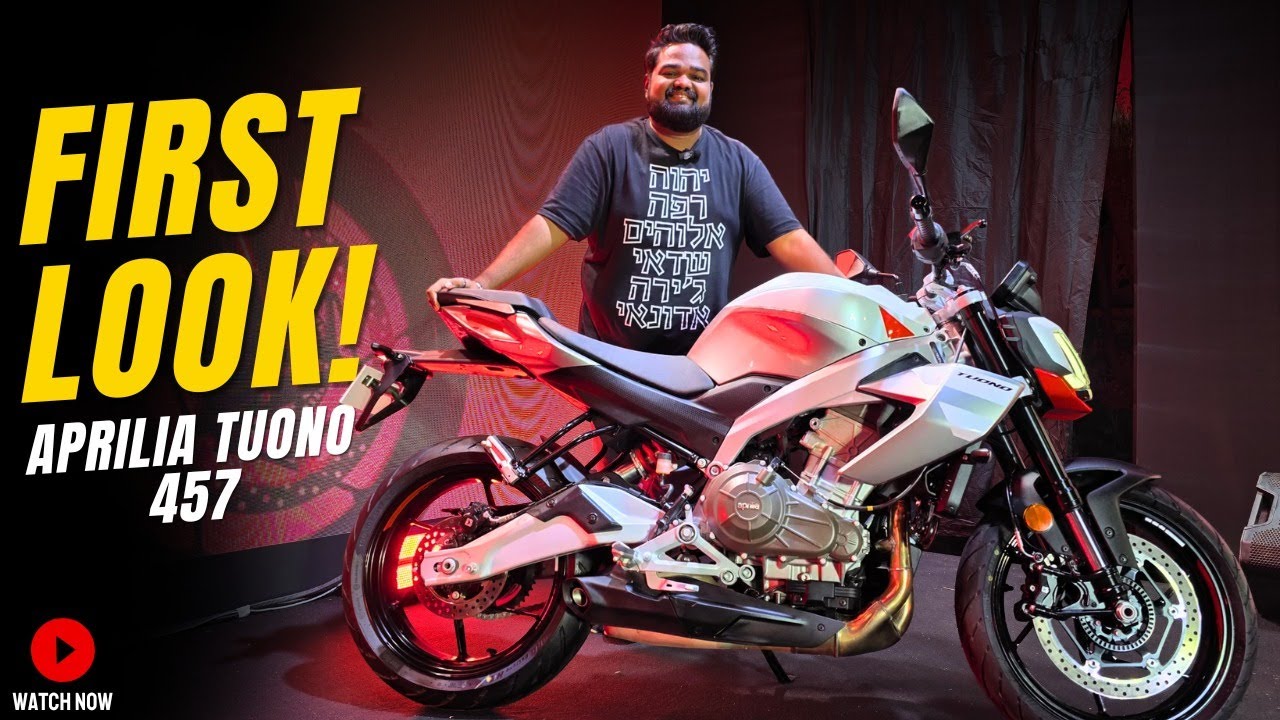 Aprilia Tuono 457 First Look and Walk-around!