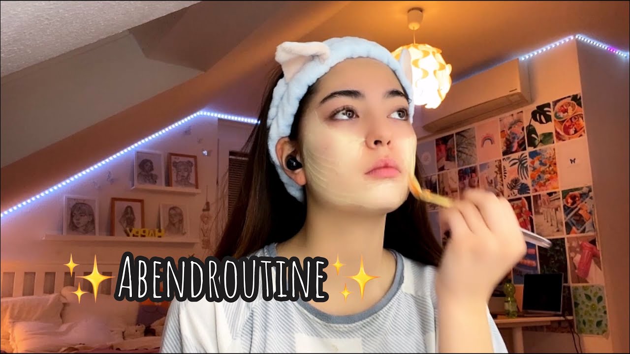 Abendroutine nach einem stressigen Schultag✨🦋