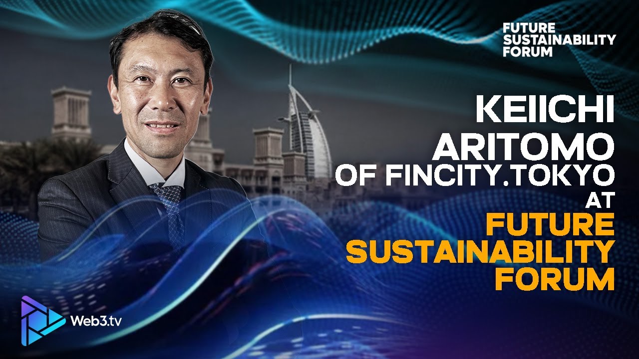 Keiichi Aritomo, Executive Director of FinCity.Tokyo  at Future Sustainability Forum