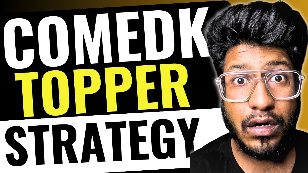 Get a Rank under 500 | Topper Strategy How they get the Rank under 500 in Comedk