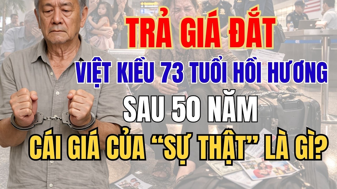 VIỆT KIỀU 73 TUỔI HỒI HƯƠNG SAU 50 NĂM – NHƯNG THỨ CHỜ ÔNG Ở SÂN BAY KHÔNG PHẢI LÀ GIA ĐÌNH