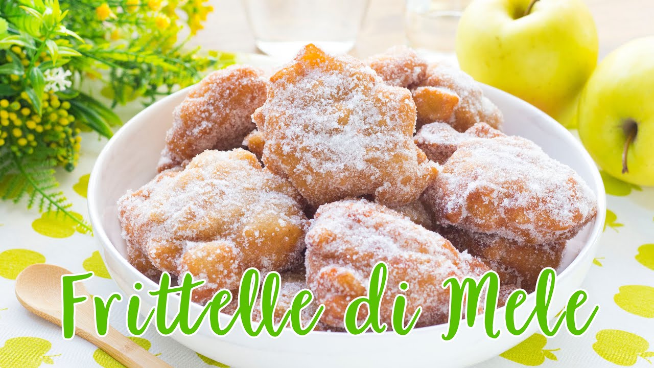 Frittelle di Mele di Carnevale - Ricetta Frittelle al Cucchiaio Senza Uova - 55Winston55