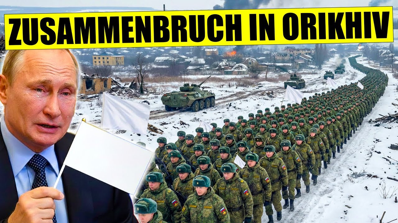 Tausende russische Soldaten marschieren auf Orikhiv – und scheitern bereits im Anlauf