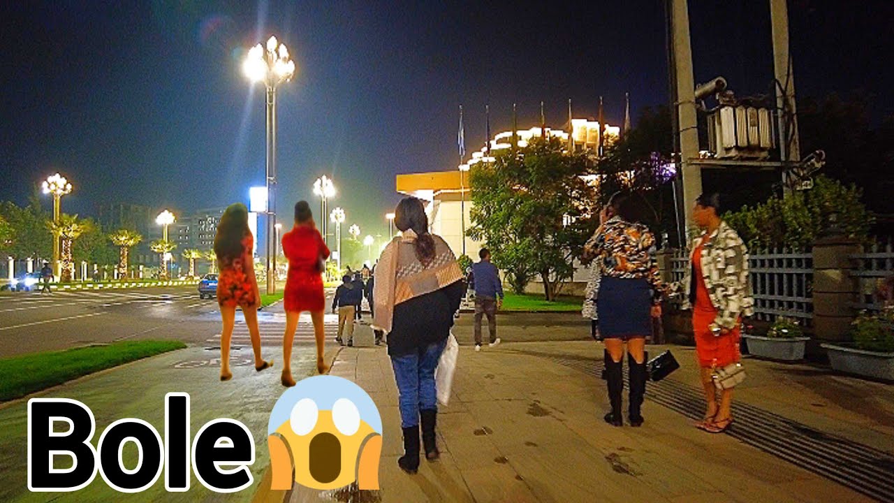 🔴Bole, Incredible Night Life | Addis Ababa Walking Tour 2025, Ethiopia 🇪🇹