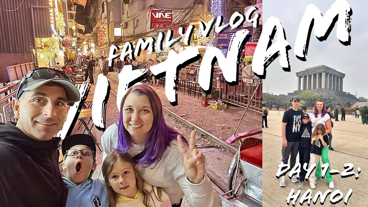 FAMILY VLOG Christmas in Vietnam [Day 1-2 of our 9 day trip to Vietnam]