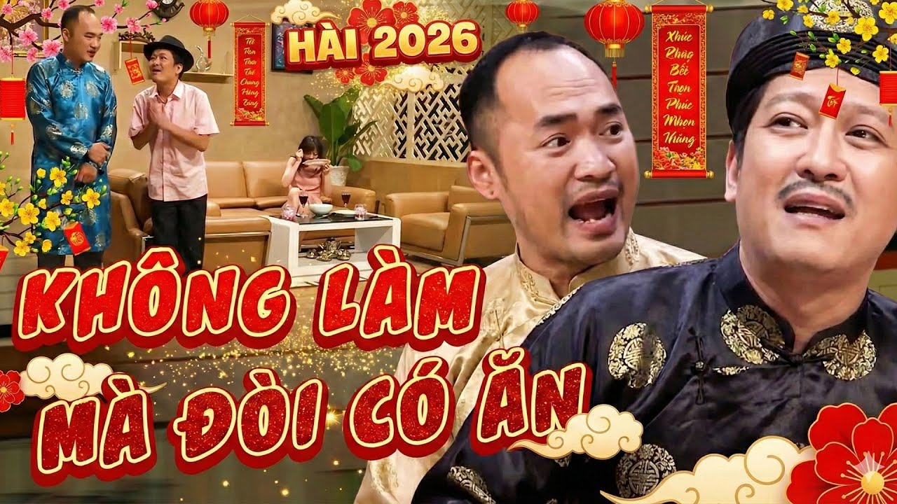 Cười Tăng Xông Với Cảnh ÔNG 7 Nụ KHÔNG LÀM MÀ ĐÒI CÓ ĂN | 7 Nụ Cười Xuân 2026 | HTVShow | Tiến Luật