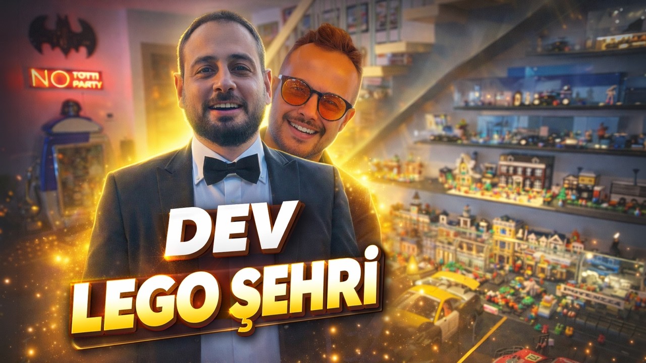 Dev Lego Şehrine Servet Harcamış! Efsane Diorama Konseptleri...