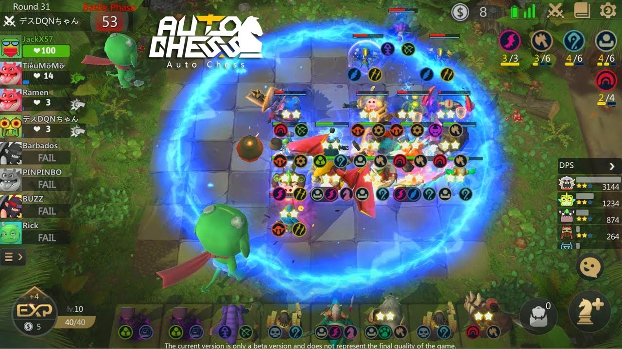 Auto Chess Mobile - Dragon Mage Gameplay Team Build Guide 2019 - Global Version