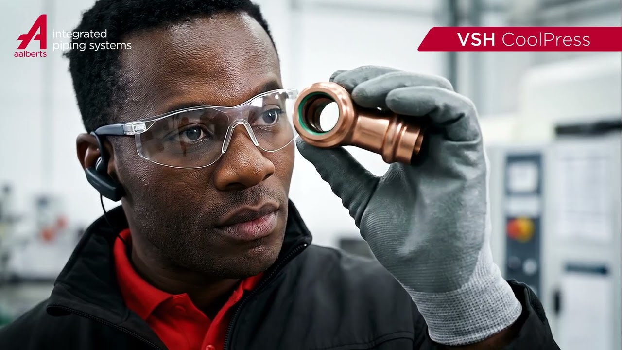 VSH CoolPress Instructional Video | Aalberts integrated piping systems