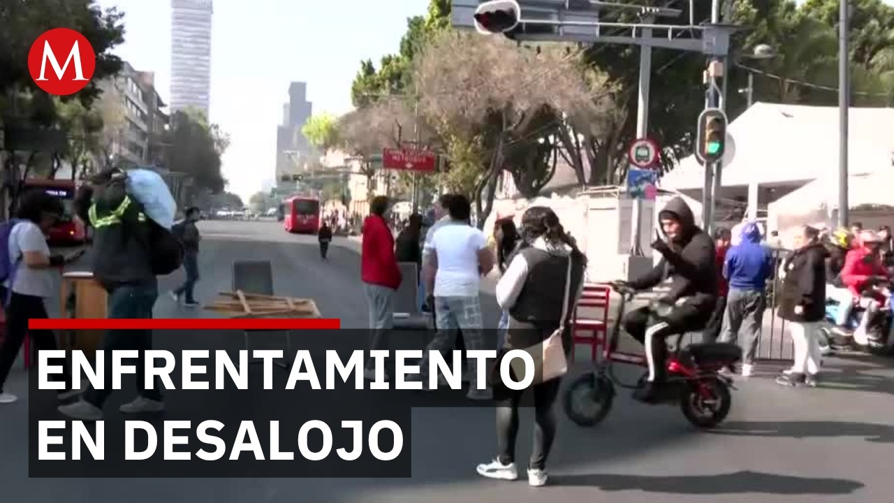 Desalojan a 13 familias y estalla el enfrentamiento en alcaldía Cuauhtémoc, CdMx