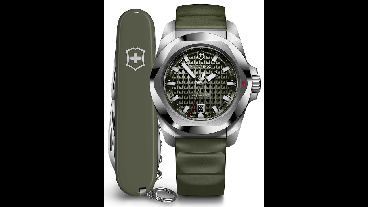 Victorinox I.N.O.X. Automatic / 242017.1 / Outdoor Uhr mit Taschenmesser/ Wertige unterschätzte Uhr