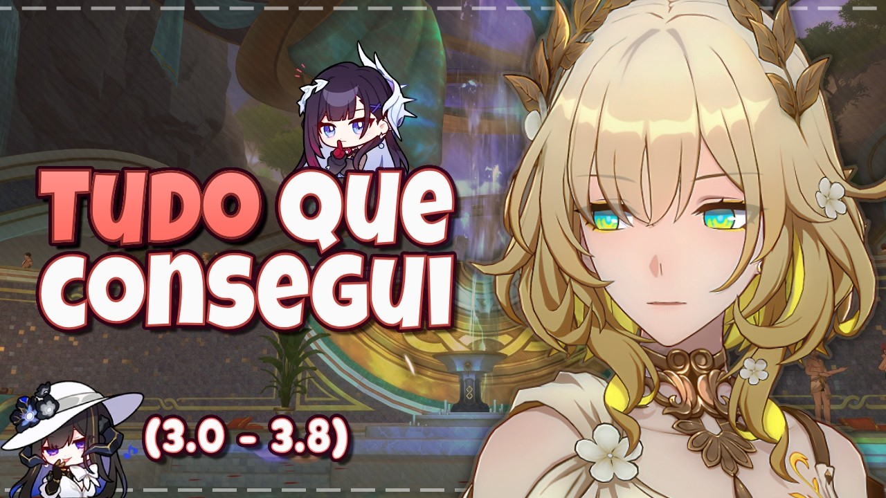 Meus personagens NOVOS do ciclo de Amphoreus! (3.0 - 3.8) | Honkai: Star Rail