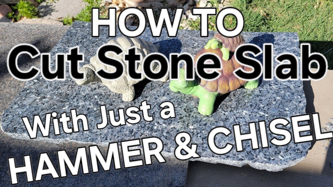 How to Cut Granite Stone Slab with Only Hammer and Chisel: Endless Possibilities Await You!