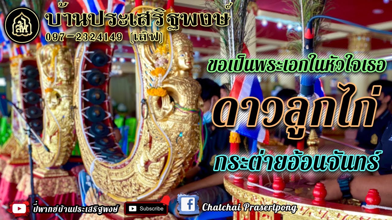 ขอเป็นพระเอกในหัวใจเธอ ดาวลูกไก่ กระต่ายอ้อนจันทร์ | ปี่พาทย์บ้านประเสริฐพงษ์ 097-2324149 (เลิฟ)