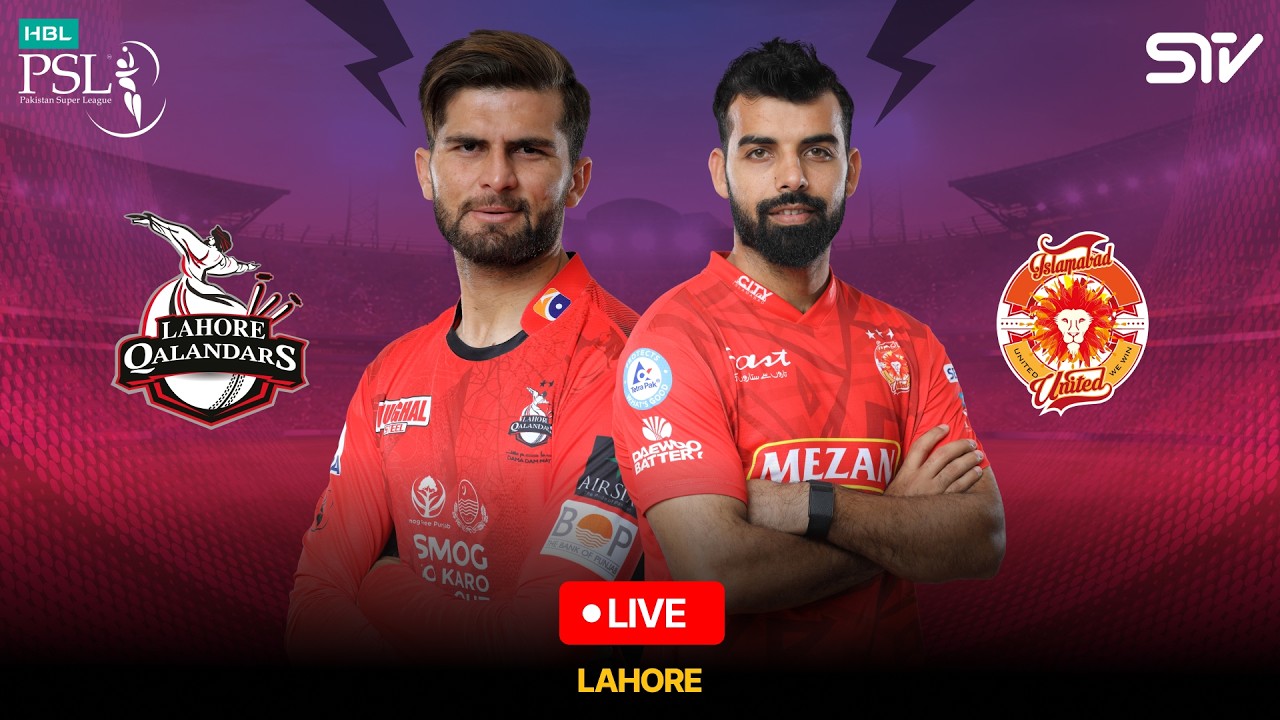 🔴 LIVE | Lahore Qalandars vs Islamabad United | Match 01