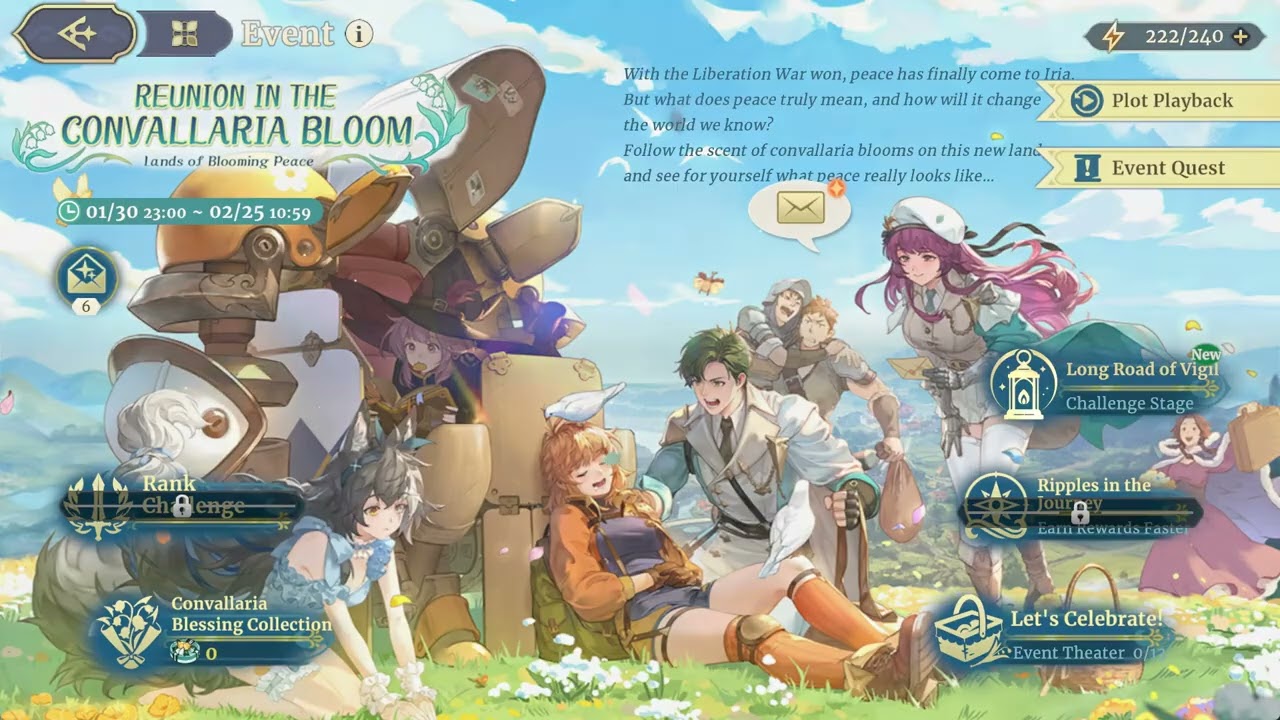 Reunion in the Convallaria Bloom 🎮 Sword of Convallaria