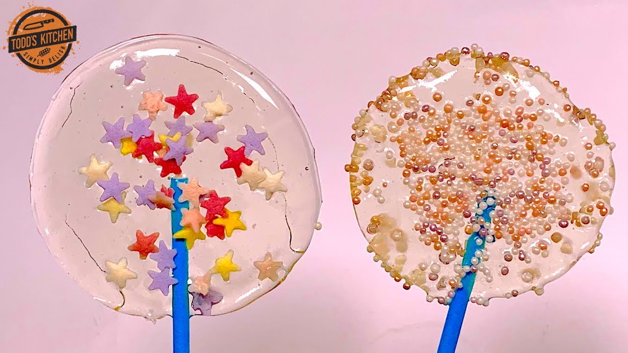 How to make CANDY LOLLIPOP recipe at home 4K