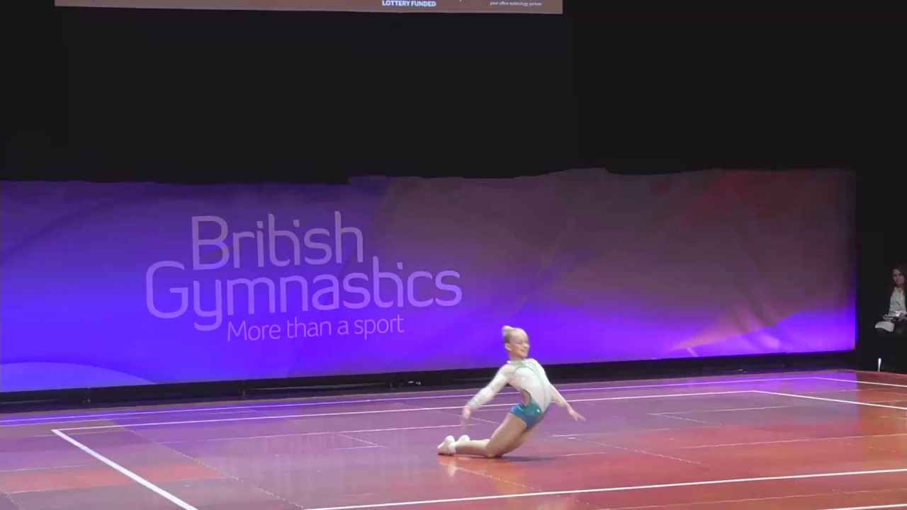 Lola Lawrence Aerobic British Championships and NAC Cup 2017