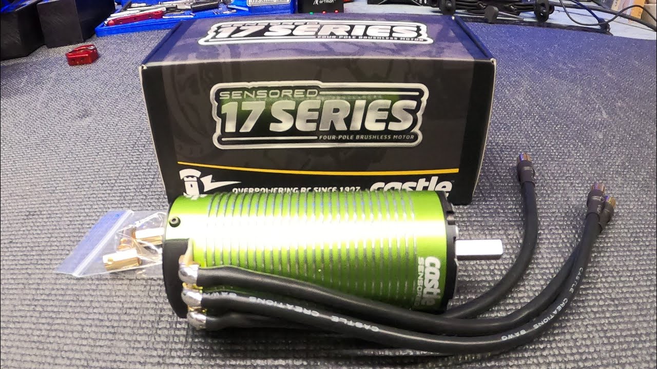 Castle 1721 2400kv 8s Motor