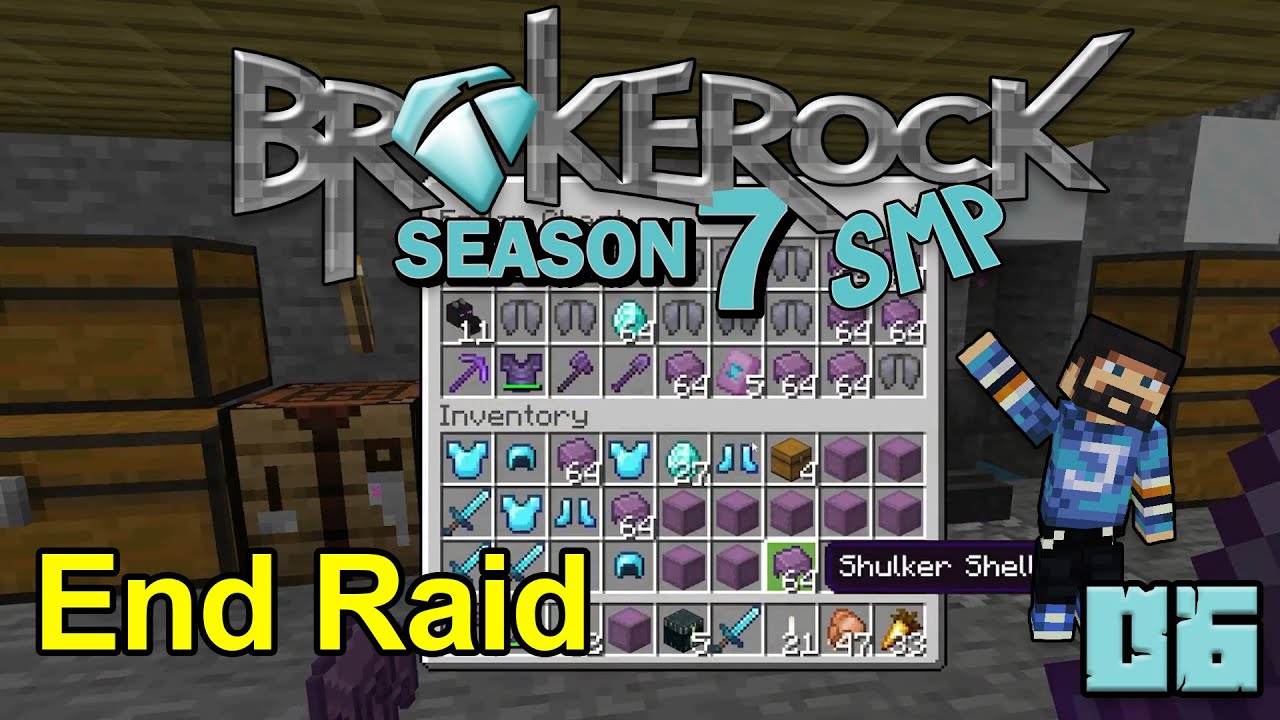 Solo End Raid: Massive Loot & Elytra Haul! | BrokeRock 7 Ep. 6