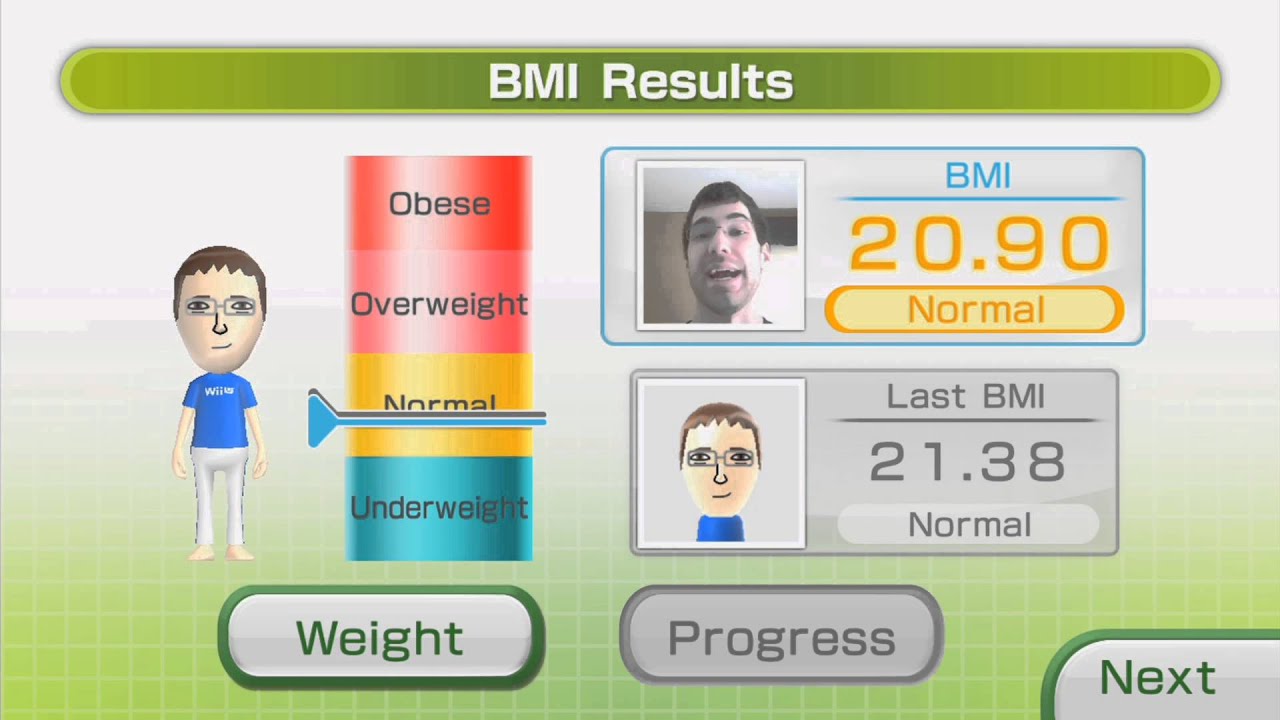 Wii Fit U - Body Test HD Gameplay