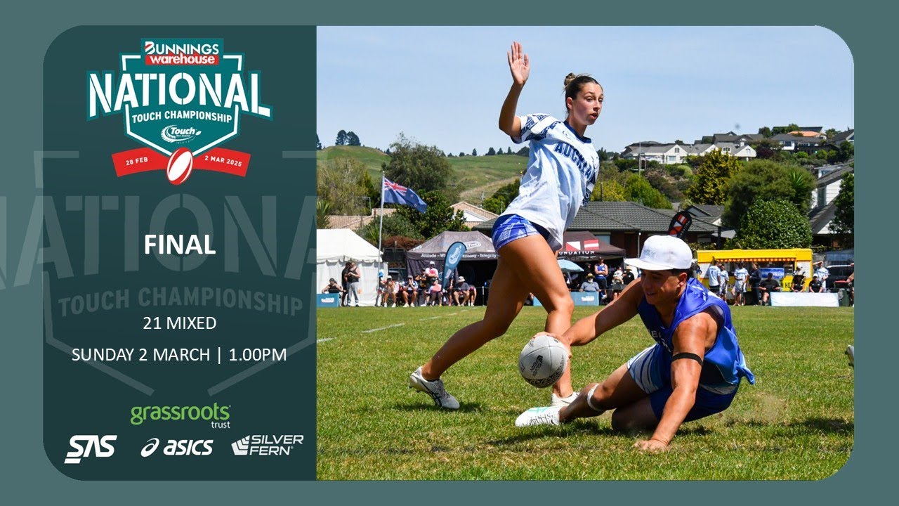 21 Mixed Final | Canterbury V Counties Manukau | 2025 Bunnings National Touch Championship