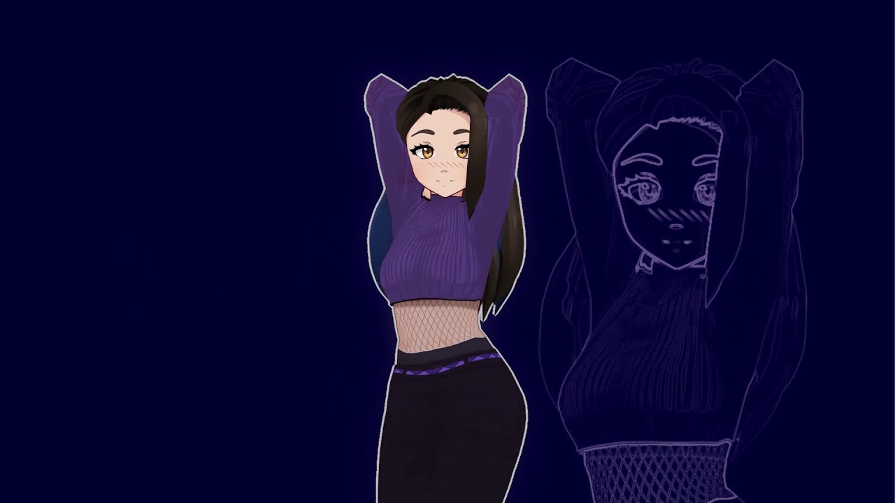 MMD Hip Sway TikTok Dance |  KITZ💙