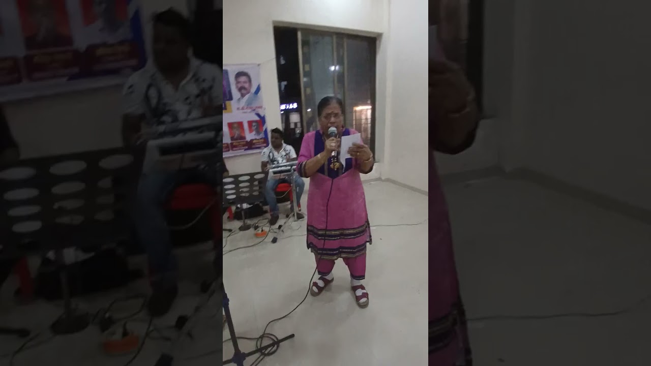 Seetha has sung duet with Pravin shirke  rimjim gire sawan  for public view