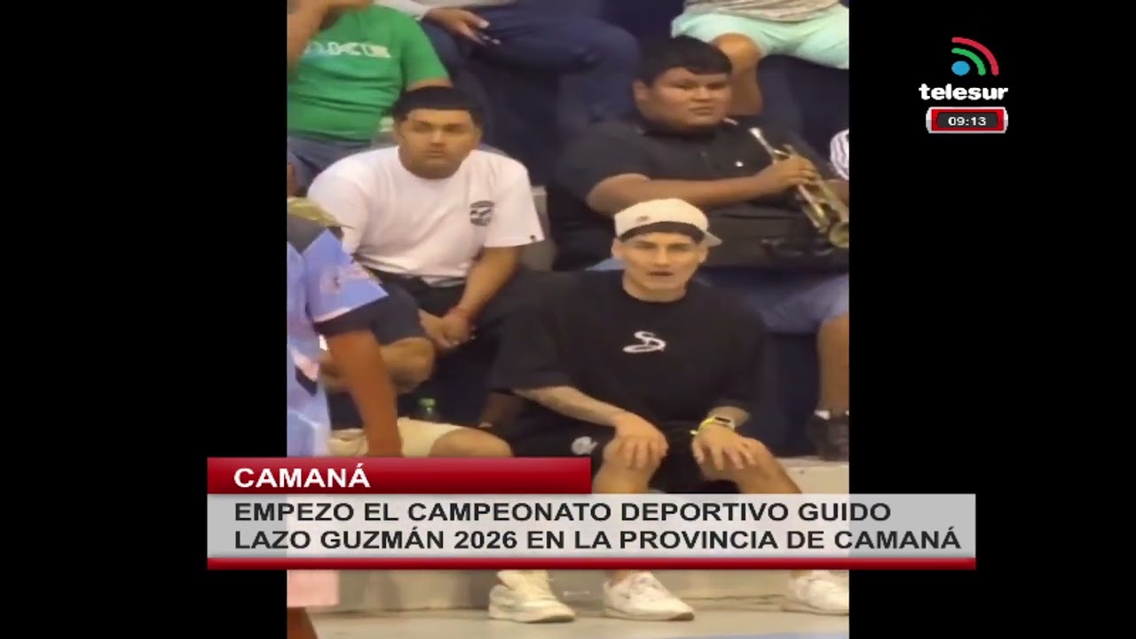 EMPEZO EL CAMPEONATO DEPORTIVO GUIDO LAZO GUZMÁN 2026 EN LA PROVINCIA DE CAMANÁ - #camana