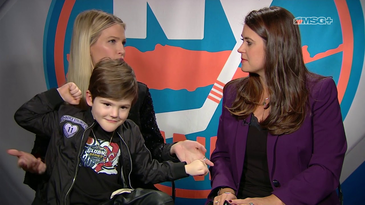 Lauren Boyle Discusses Her Family's Battle Against Cancer | New York Islanders | MSG Networks