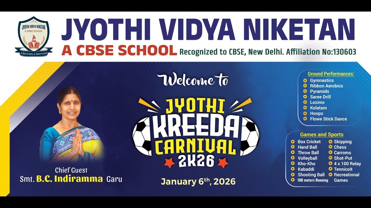 Джиоти Крида Карнавал 2k26 teaser@jyothividyaniketan #bcjanardhanreddyofficial #carnival #sports