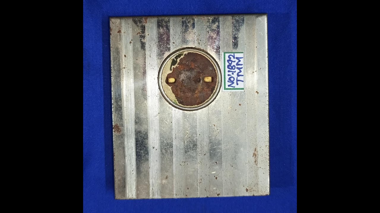 Vintage Steel Cigarette Case